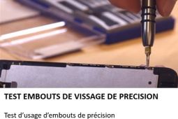 Tivoly Creation : TEST EMBOUTS DE VISSAGE DE PRECISION